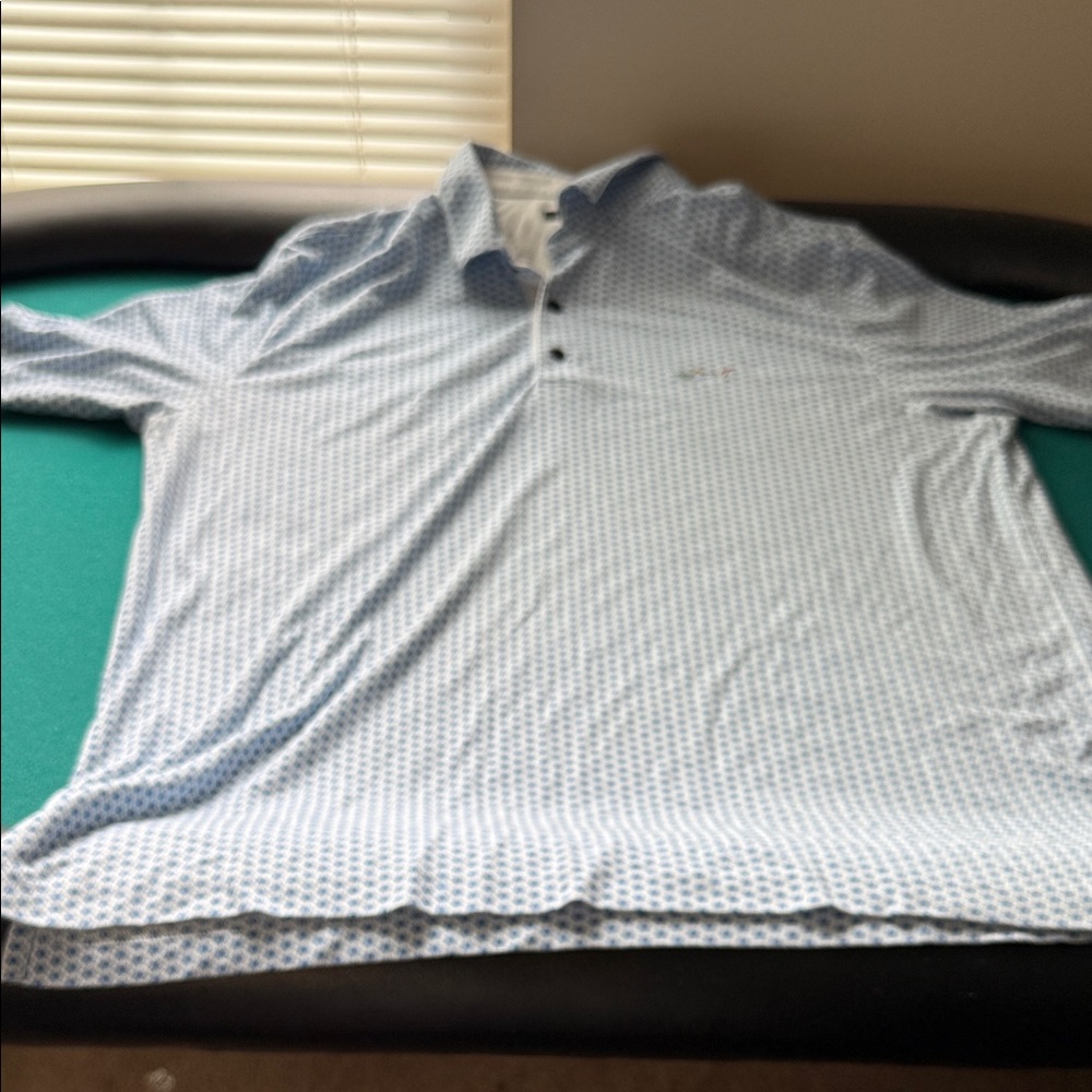 Greg Norman Collection Light Blue Polo Shirt